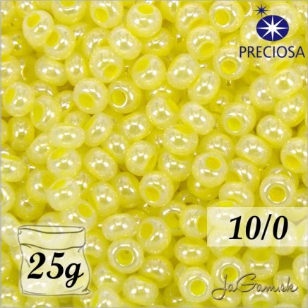 Rokajl Preciosa 10/0 Žltá č.37186-25g (PR10005)